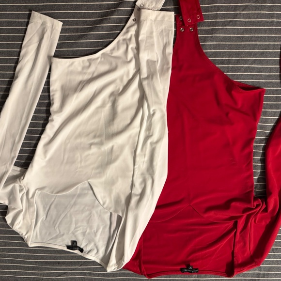 Red & White Bodysuits from Dynamite - Picture 6 of 6